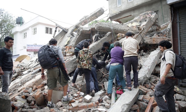 Động đất 7,9 độ richter gây thiệt hại lớn ở Nepal và Ấn Độ